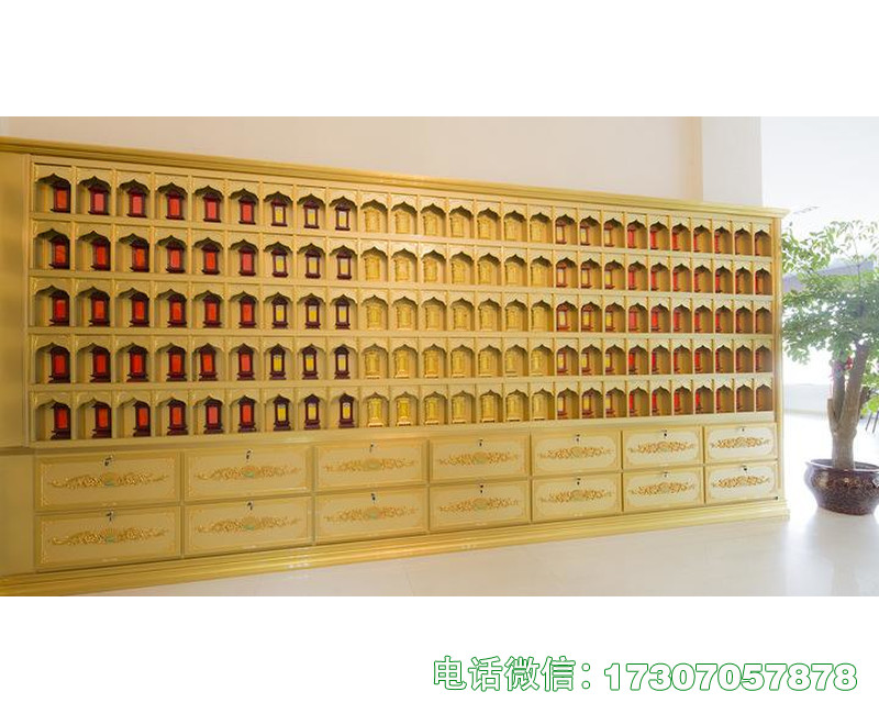 红河州铝合金万佛墙龛位